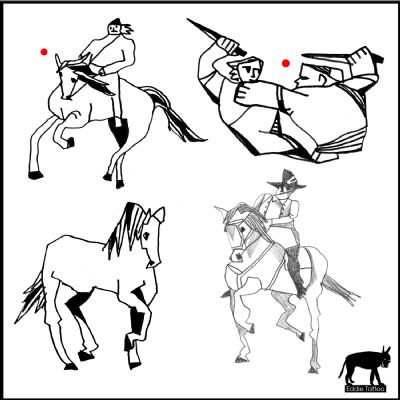 cavallo cavaliere trotto militare solfato corsa pugnale rissa coltelli accoltellamento 	 cavallo cavaliere trotto militare solfato corsa pugnale rissa coltelli accoltellamento 	