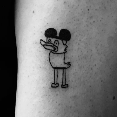 paperino topolino sgorbio mostriciattolo tatuaggio tattoo tatuatore paperino topolino sgorbio mostriciattolo tatuaggio tattoo tatuatore